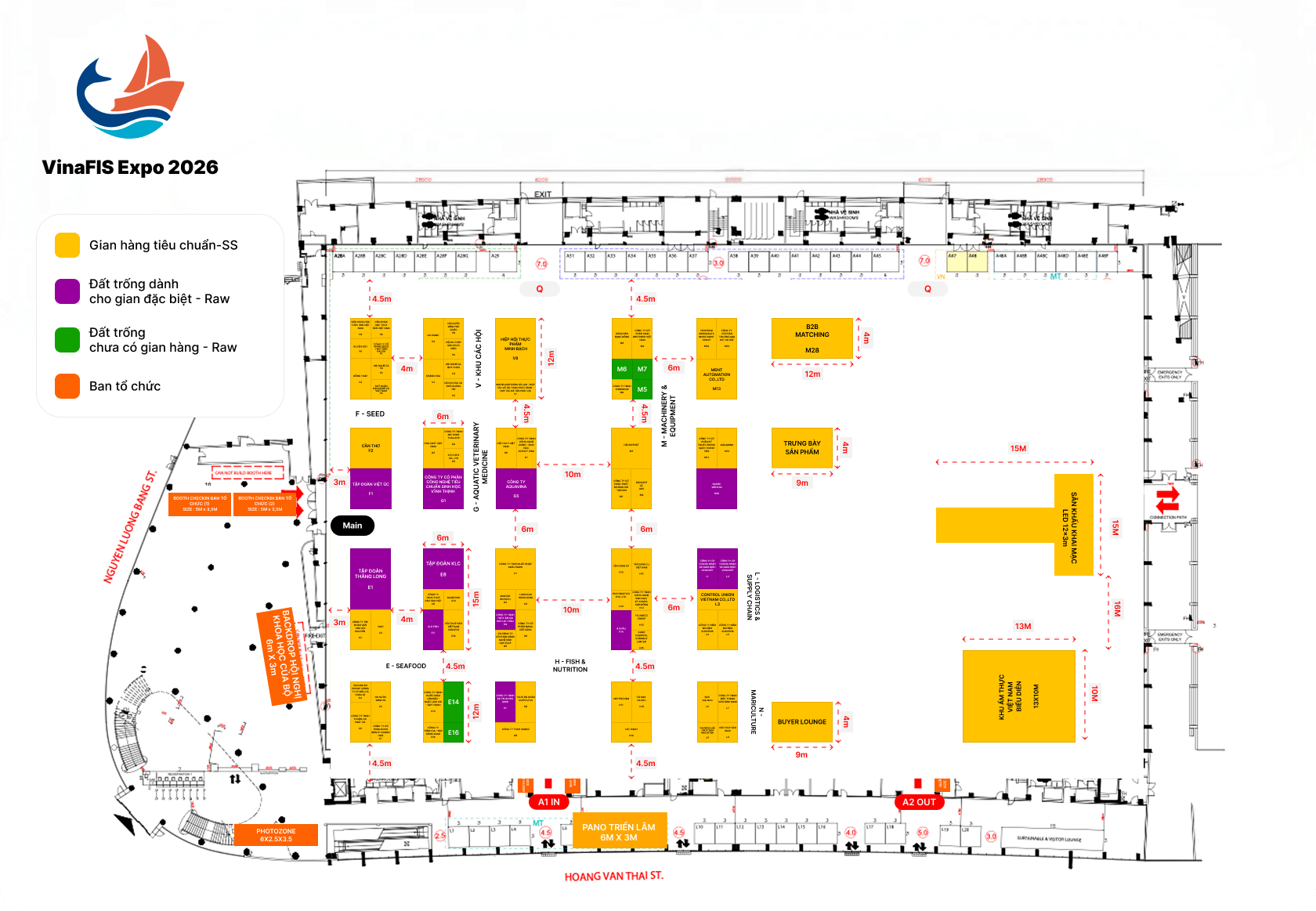 Booth map